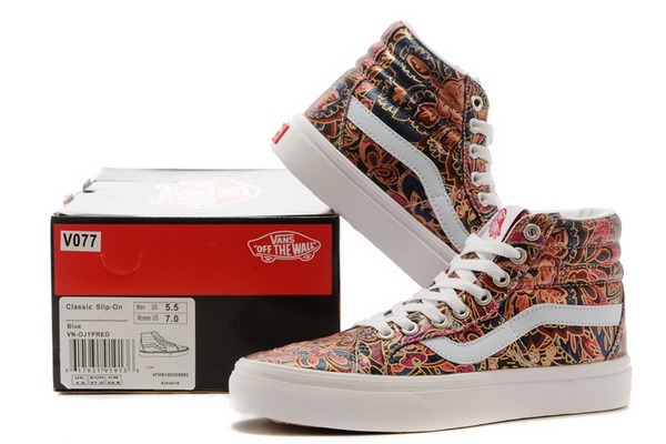 Vans High Top Shoes Women--079